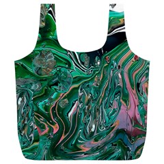 Malachite  Full Print Recycle Bag (xl)