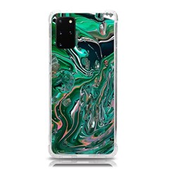 Malachite  Samsung Galaxy S20 Plus 6 7 Inch Tpu Uv Case by kaleidomarblingart