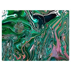 Malachite  Two Sides Premium Plush Fleece Blanket (baby Size)