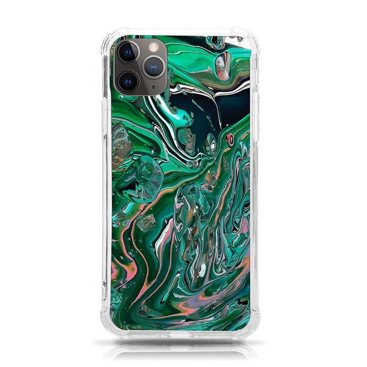 Malachite  iPhone 11 Pro Max 6.5 Inch TPU UV Print Case