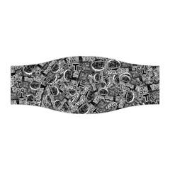 Be True Be Yourself Typographic Print Pattern Stretchable Headband