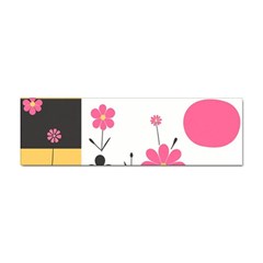  Minimalist Pattern With Simple Lines,flower And Shapes, Creating A Clean And Modern Sticker Bumper (100 Pack)