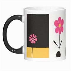  Minimalist Pattern With Simple Lines,flower And Shapes, Creating A Clean And Modern Morph Mug