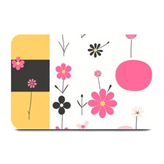  Minimalist Pattern With Simple Lines,flower And Shapes, Creating A Clean And Modern Plate Mats by myclothy