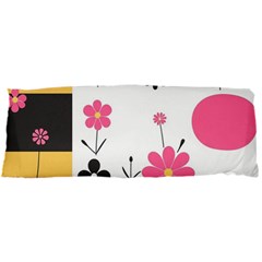  Minimalist Pattern With Simple Lines,flower And Shapes, Creating A Clean And Modern 15 x40  Body Pillow Case Dakimakura (two Sides) by myclothy