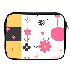  Minimalist Pattern With Simple Lines,flower And Shapes, Creating A Clean And Modern Apple Ipad 2/3/4 Zipper Cases by myclothy