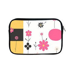  Minimalist Pattern With Simple Lines,flower And Shapes, Creating A Clean And Modern Apple Ipad Mini Zipper Cases