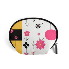  Minimalist Pattern With Simple Lines,flower And Shapes, Creating A Clean And Modern Accessory Pouch (small)