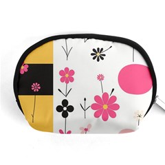  Minimalist Pattern With Simple Lines,flower And Shapes, Creating A Clean And Modern Accessory Pouch (medium)