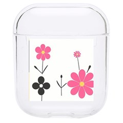  Minimalist Pattern With Simple Lines,flower And Shapes, Creating A Clean And Modern Hard Pc Airpods 1/2 Case