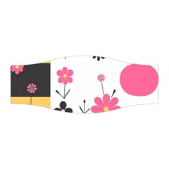  Minimalist Pattern With Simple Lines,flower And Shapes, Creating A Clean And Modern Stretchable Headband