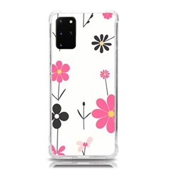  Minimalist Pattern With Simple Lines,flower And Shapes, Creating A Clean And Modern Samsung Galaxy S20 Plus 6 7 Inch Tpu Uv Case