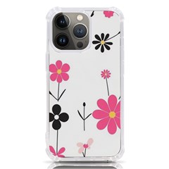  Minimalist Pattern With Simple Lines,flower And Shapes, Creating A Clean And Modern Iphone 13 Pro Tpu Uv Print Case