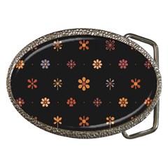 Minimalist Pattern With Simple Lines,flower And Shapes, Creating A Clean And Modern Belt Buckles