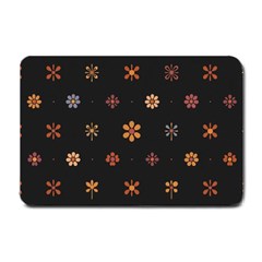 Minimalist Pattern With Simple Lines,flower And Shapes, Creating A Clean And Modern Small Doormat