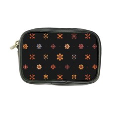 Minimalist Pattern With Simple Lines,flower And Shapes, Creating A Clean And Modern Coin Purse