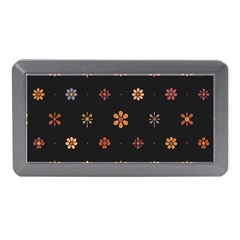 Minimalist Pattern With Simple Lines,flower And Shapes, Creating A Clean And Modern Memory Card Reader (mini)