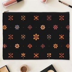 Minimalist Pattern With Simple Lines,flower And Shapes, Creating A Clean And Modern Cosmetic Bag (xxxl)