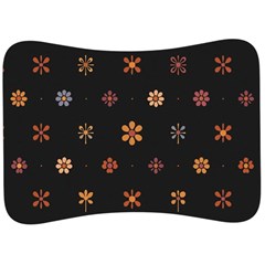 Minimalist Pattern With Simple Lines,flower And Shapes, Creating A Clean And Modern Velour Seat Head Rest Cushion by myclothy