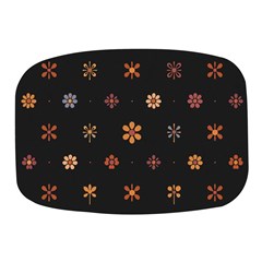 Minimalist Pattern With Simple Lines,flower And Shapes, Creating A Clean And Modern Mini Square Pill Box