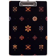 Minimalist Pattern With Simple Lines,flower And Shapes, Creating A Clean And Modern A4 Acrylic Clipboard