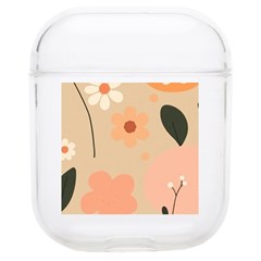 Minimalist Pattern With Simple Lines,flower And Shapes, Creating A Clean And Modern Soft Tpu Airpods 1/2 Case by myclothy