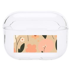 Minimalist Pattern With Simple Lines,flower And Shapes, Creating A Clean And Modern Hard Pc Airpods Pro Case by myclothy