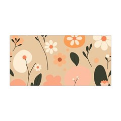 Minimalist Pattern With Simple Lines,flower And Shapes, Creating A Clean And Modern Yoga Headband