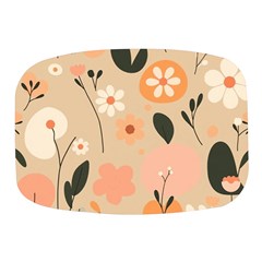 Minimalist Pattern With Simple Lines,flower And Shapes, Creating A Clean And Modern Mini Square Pill Box