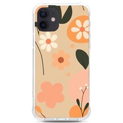 Minimalist Pattern With Simple Lines,flower And Shapes, Creating A Clean And Modern Iphone 12/12 Pro Tpu Uv Print Case