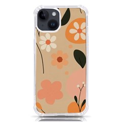 Minimalist Pattern With Simple Lines,flower And Shapes, Creating A Clean And Modern Iphone 14 Tpu Uv Print Case by myclothy