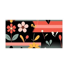  Minimalist Pattern With Simple Lines,flower And Shapes, Creating A Clean And Modern Yoga Headband