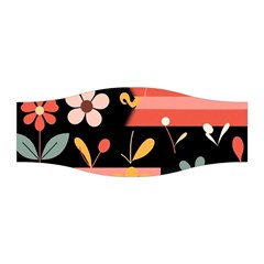  Minimalist Pattern With Simple Lines,flower And Shapes, Creating A Clean And Modern Stretchable Headband