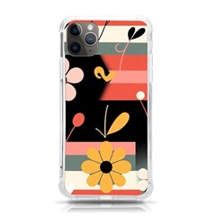  Minimalist Pattern With Simple Lines,flower And Shapes, Creating A Clean And Modern Iphone 11 Pro Max 6 5 Inch Tpu Uv Print Case by myclothy