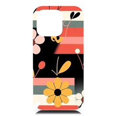  Minimalist Pattern With Simple Lines,flower And Shapes, Creating A Clean And Modern Iphone 16 Pro Max Black Uv Print Pc Hardshell Case by myclothy