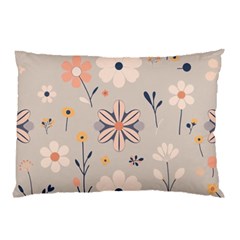  Minimalist Pattern With Simple Lines,flower And Shapes, Creating A Clean And Modern Pillow Case