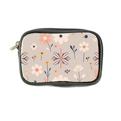  Minimalist Pattern With Simple Lines,flower And Shapes, Creating A Clean And Modern Coin Purse by myclothy