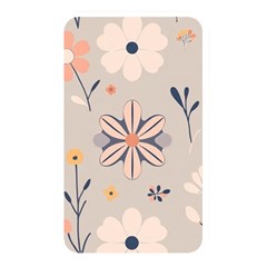  Minimalist Pattern With Simple Lines,flower And Shapes, Creating A Clean And Modern Memory Card Reader (rectangular)