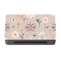  Minimalist Pattern With Simple Lines,flower And Shapes, Creating A Clean And Modern Memory Card Reader With Cf