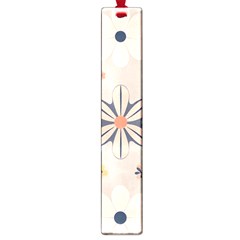  Minimalist Pattern With Simple Lines,flower And Shapes, Creating A Clean And Modern Large Book Marks