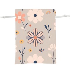  Minimalist Pattern With Simple Lines,flower And Shapes, Creating A Clean And Modern Lightweight Drawstring Pouch (xl)