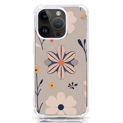  Minimalist Pattern With Simple Lines,flower And Shapes, Creating A Clean And Modern Iphone 14 Pro Tpu Uv Print Case by myclothy