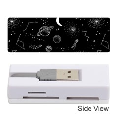 Cosmic Black Space Star Memory Card Reader (stick)