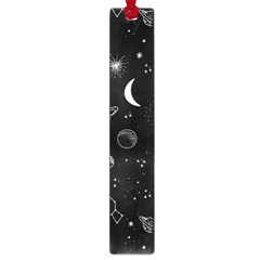 Cosmic Black Space Star Large Book Marks