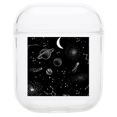 Cosmic Black Space Star Soft Tpu Airpods 1/2 Case