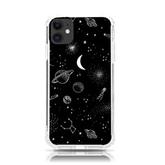 Cosmic Black Space Star Iphone 11 Tpu Uv Print Case