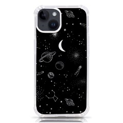 Cosmic Black Space Star Iphone 14 Tpu Uv Print Case