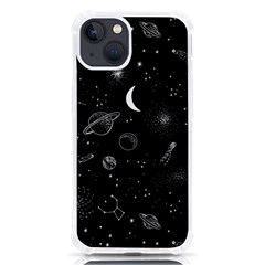 Cosmic Black Space Star Iphone 13 Tpu Uv Print Case