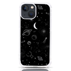 Cosmic Black Space Star Iphone 13 Mini Tpu Uv Print Case