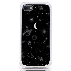 Cosmic Black Space Star Iphone Se